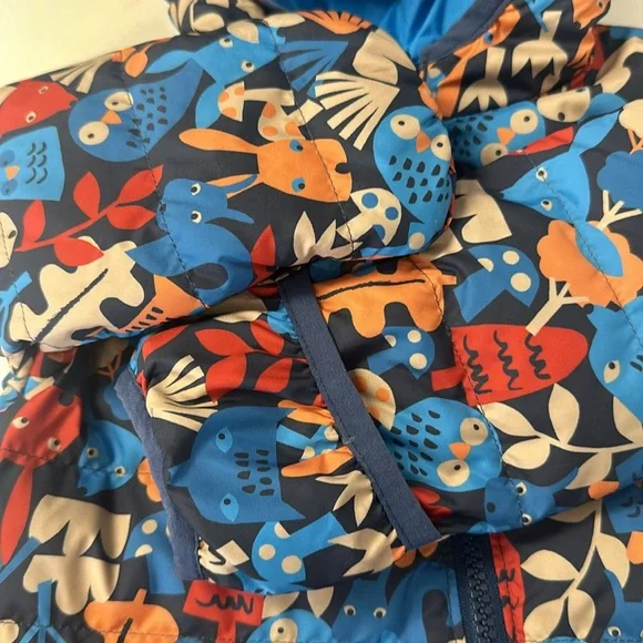 REI Coop 650 Down Infant Puffer Snow Suit Baby Bunting 6-12m - Picture 3 of 7